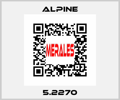 5.2270 Alpine