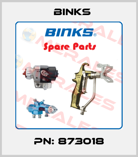 PN: 873018 Binks