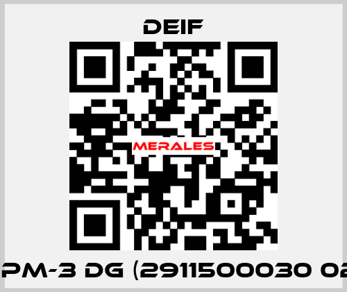 PPM-3 DG (2911500030 02) Deif