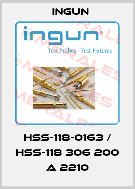 HSS-118-0163 / HSS-118 306 200 A 2210 Ingun