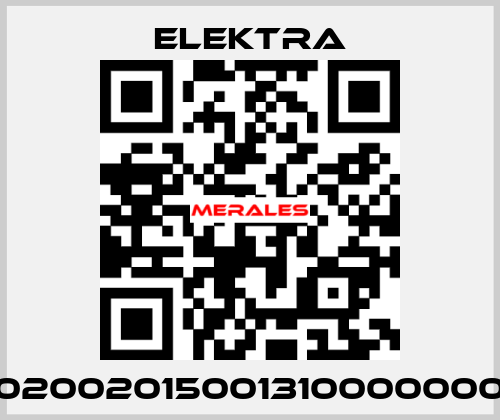 02002015001310000000 ELEKTRA