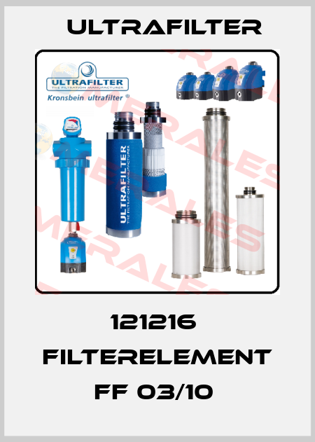 121216  Filterelement FF 03/10  Ultrafilter
