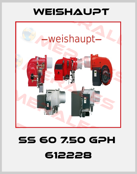 SS 60 7.50 GPH  612228 Weishaupt