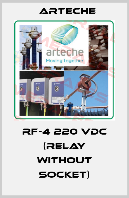 RF-4 220 VDC (relay without socket) Arteche