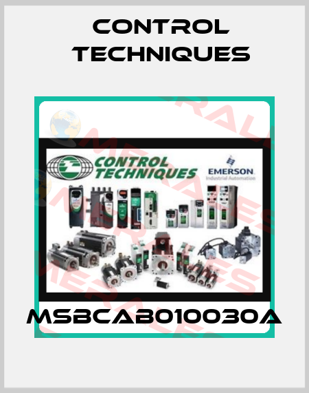 MSBCAB010030A Control Techniques