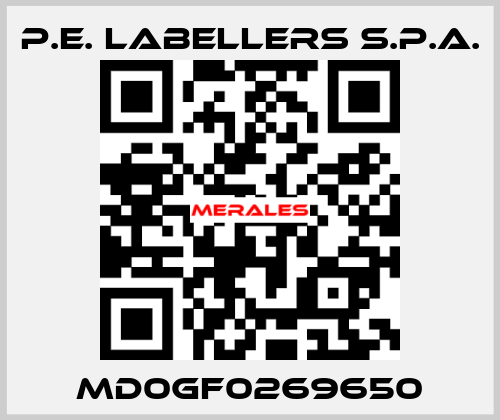 MD0GF0269650 P.E. Labellers S.p.a.
