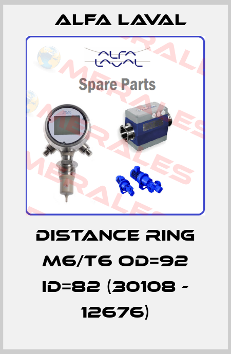 Distance Ring M6/T6 OD=92 ID=82 (30108 - 12676) Alfa Laval