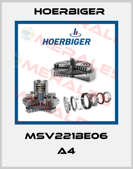 MSV221BE06 A4 Hoerbiger