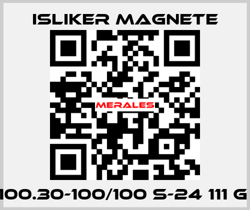 GLU-100.30-100/100 S-24 111 G IP65 ISLIKER MAGNETE