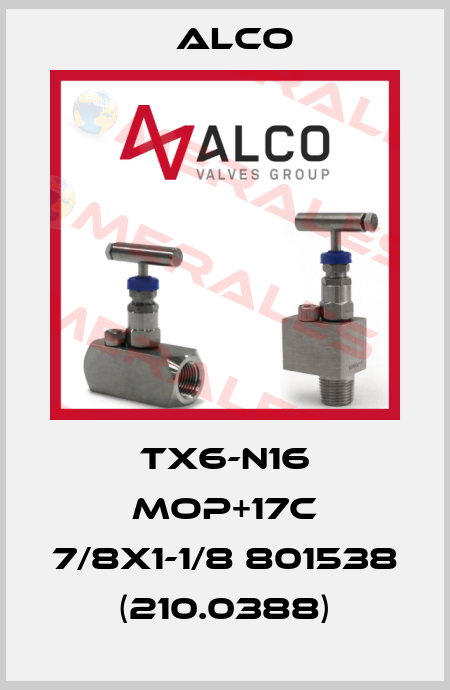 TX6-N16 MOP+17C 7/8x1-1/8 801538 (210.0388) Alco