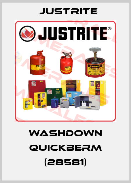Washdown QuickBerm (28581) Justrite