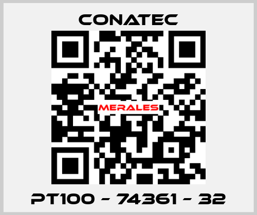 PT100 – 74361 – 32 Conatec