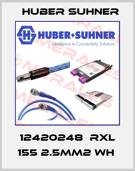 12420248  RXL 155 2.5MM2 WH  Huber Suhner