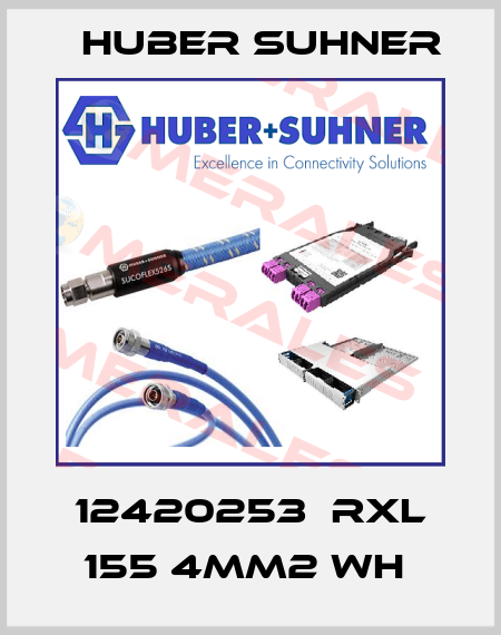 12420253  RXL 155 4MM2 WH  Huber Suhner
