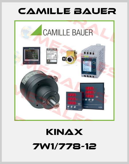 KINAX 7W1/778-12 Camille Bauer