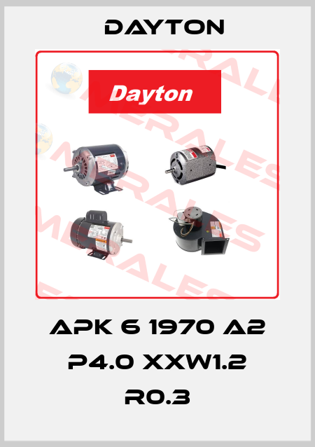 APK6 1970P4.0XXW1.2R.0.3A2X2 DAYTON