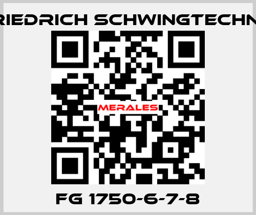 FG 1750-6-7-8 Friedrich Schwingtechnik
