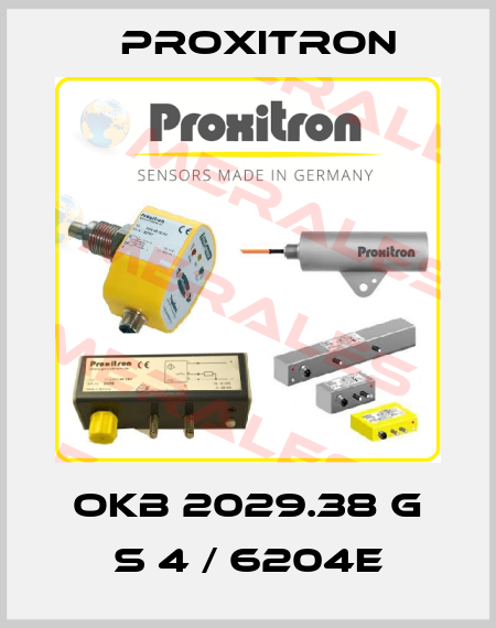 OKB 2029.38 G S 4 / 6204E Proxitron
