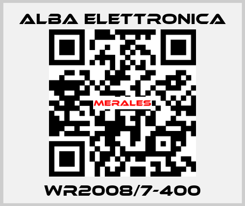 WR2008/7-400 ALBA ELETTRONICA