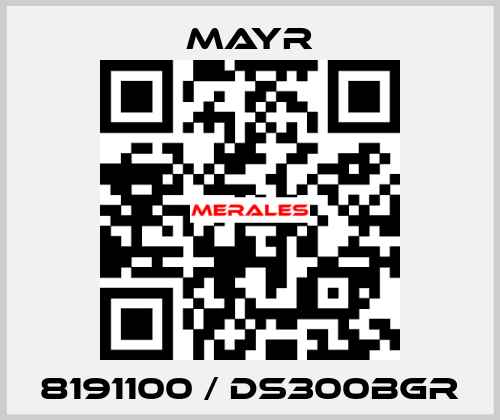 8191100 / DS300BGR Mayr