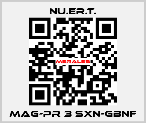 MAG-PR 3 SXN-GBNF NU.ER.T.