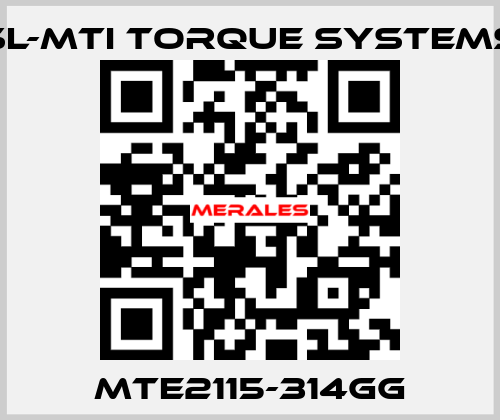 MTE2115-314GG SL-MTI Torque Systems