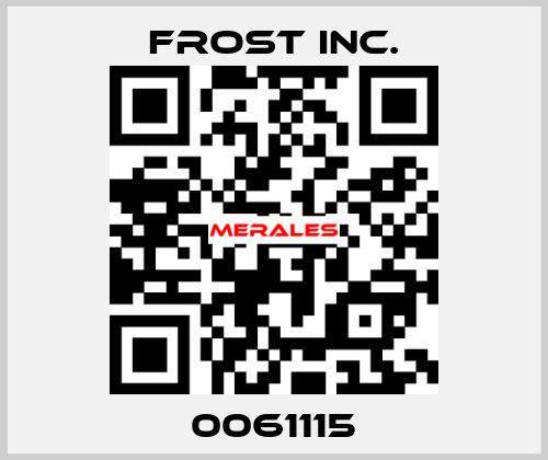 0061115 FROST Inc.