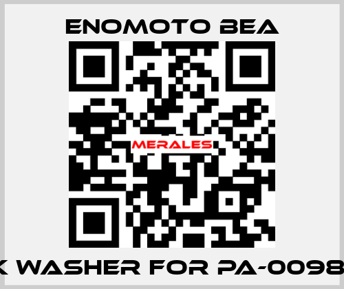 Lock Washer for PA-00983.R6 Enomoto BeA