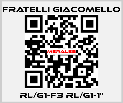 RL/G1-F3 RL/G1-1" Fratelli Giacomello