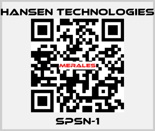 SPSN-1 HANSEN TECHNOLOGIES