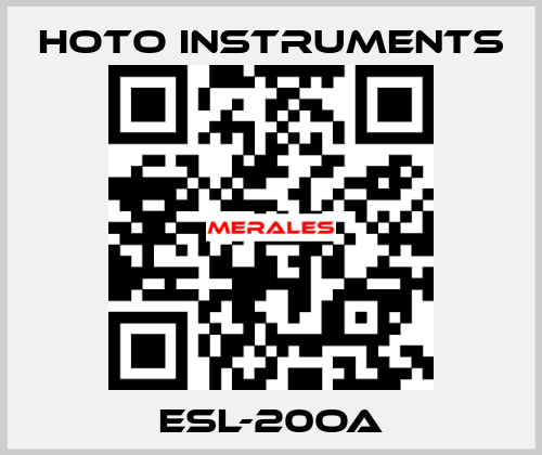 ESL-20OA Hoto Instruments