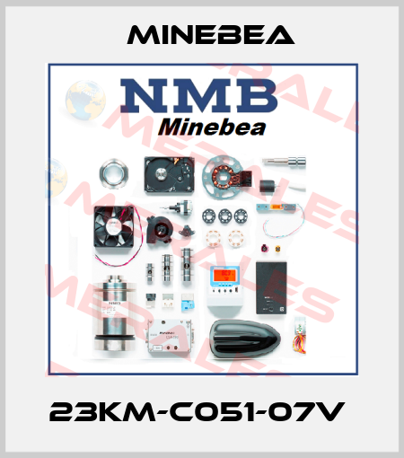23KM-C051-07V  Minebea