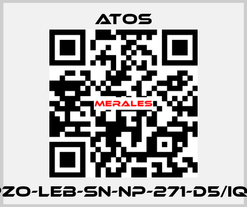 DPZO-LEB-SN-NP-271-D5/IQ 10 Atos