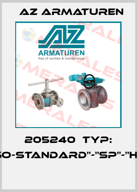 205240  TYP: F-2-"ISO-STANDARD"-"SP"-"HM-OS"  Az Armaturen