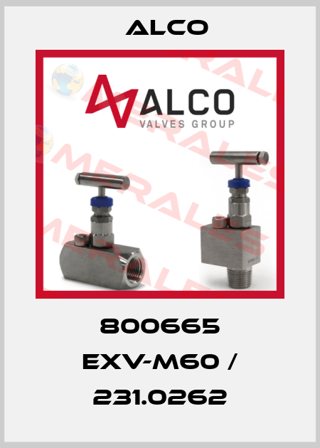 800665 EXV-M60 / 231.0262 Alco