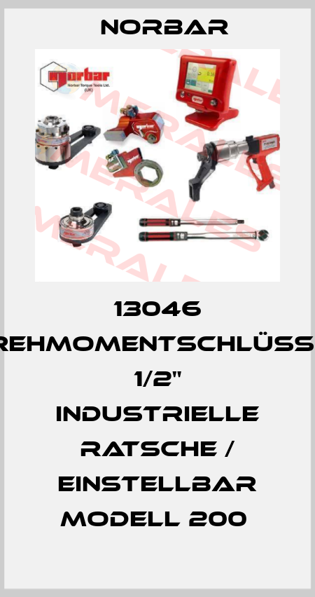 13046 Drehmomentschlüssel 1/2" industrielle Ratsche / einstellbar Modell 200  Norbar