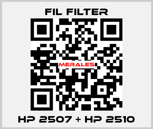 HP 2507 + HP 2510 Fil Filter