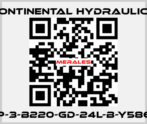 VEP-3-B220-GD-24L-B-Y5861-6 Continental Hydraulics