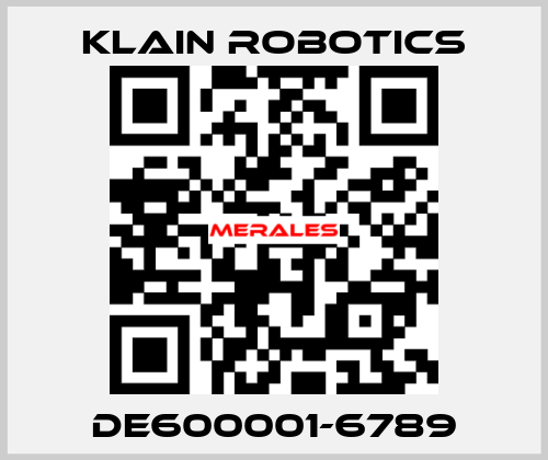 DE600001-6789 Klain Robotics