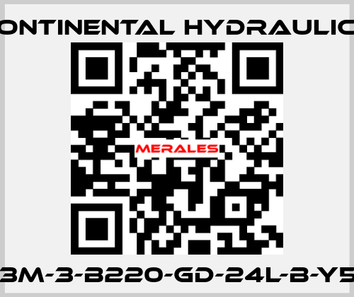 VEP03M-3-B220-GD-24L-B-Y5861-6 Continental Hydraulics