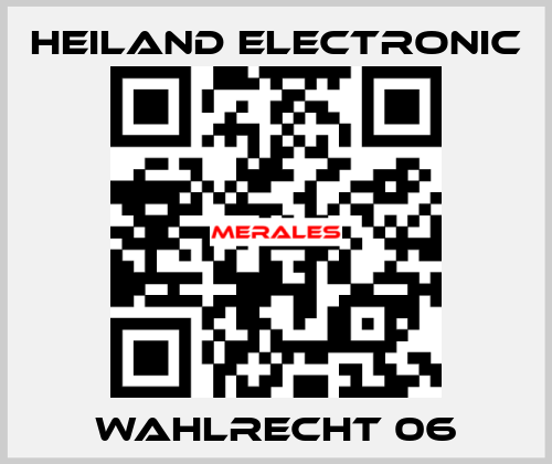WAHLRECHT 06 Heiland electronic
