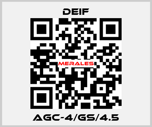 AGC-4/GS/4.5 Deif