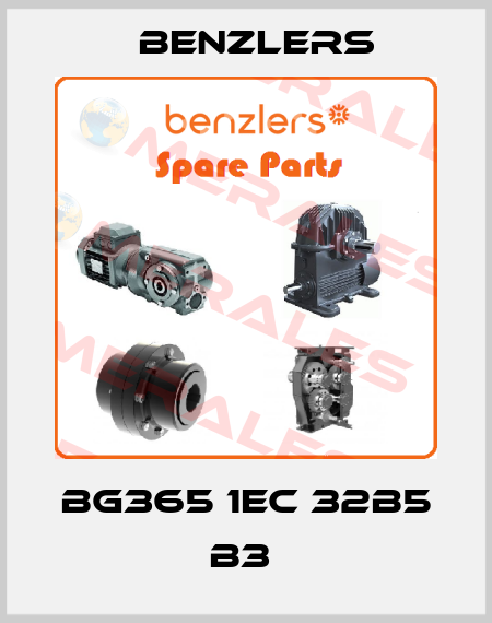 BG365 1EC 32B5 B3  Benzlers
