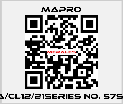 C8A/CL12/21Series no. 57S189 Mapro