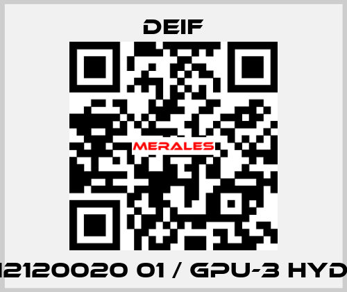 2912120020 01 / GPU-3 Hydro Deif