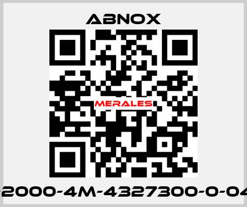 AX-2000-4M-4327300-0-040P ABNOX