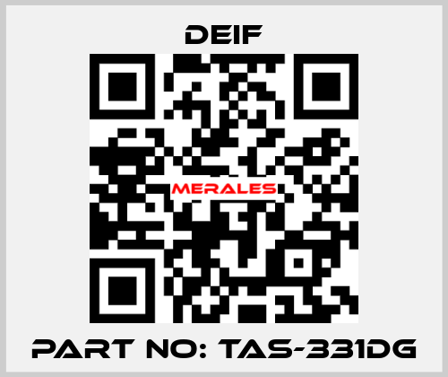 part no: TAS-331DG Deif