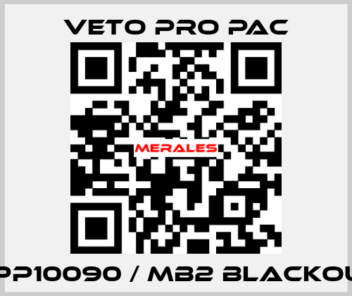 VPP10090 / MB2 BLACKOUT Veto Pro Pac