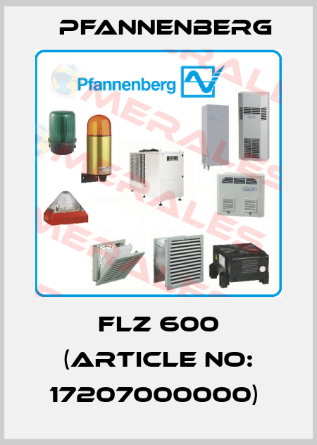 FLZ 600 (Article No: 17207000000)  Pfannenberg