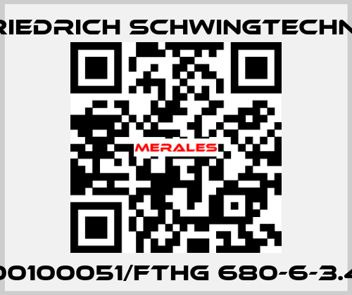 00100051/FTHG 680-6-3.4 Friedrich Schwingtechnik